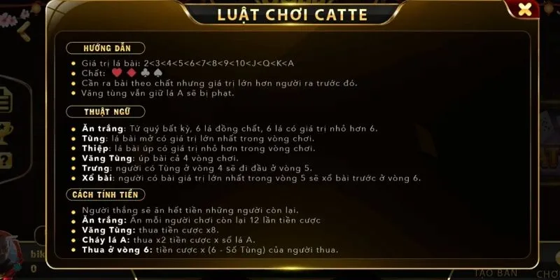 Catte luat choi