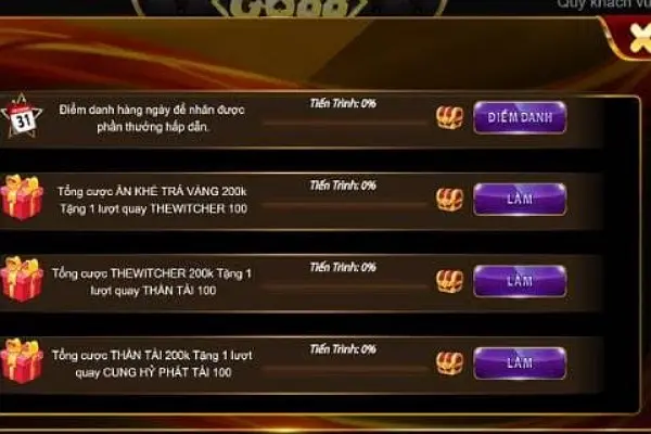 Cách thức tham gia các sự kiện có tại Go88 Cách thức tham gia các sự kiện có tại Go88
