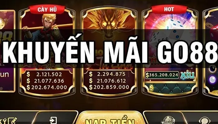 Có nhiều ưu đãi thú vị khi bạn tải app Go88 Có nhiều ưu đãi thú vị khi bạn tải app Go88