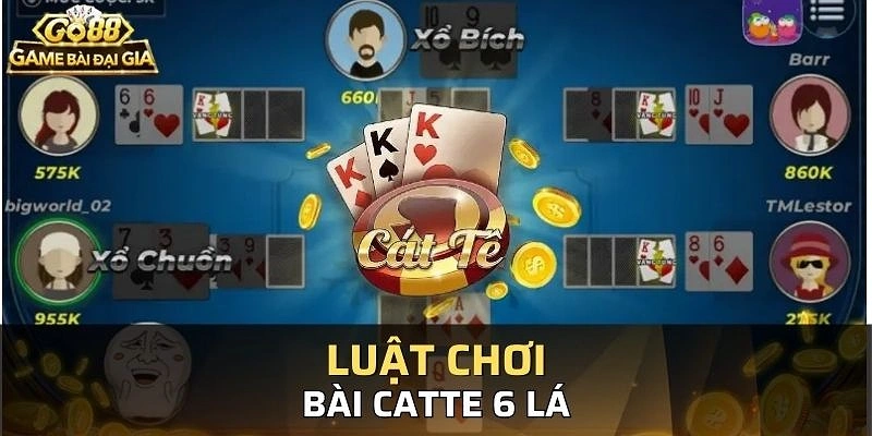 Luật chơi bài Catte 6 lá cơ bản bạn cần nắm rõ Luật chơi bài Catte 6 lá cơ bản bạn cần nắm rõ