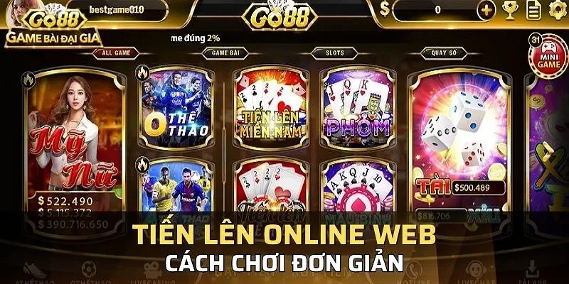 Một số mẹo chơi tiến lên tại link vào Go 88 Một số mẹo chơi tiến lên tại link vào Go 88