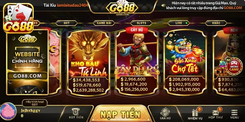 nhung tinh nang tuyet voi khi trai nghiem tai go88