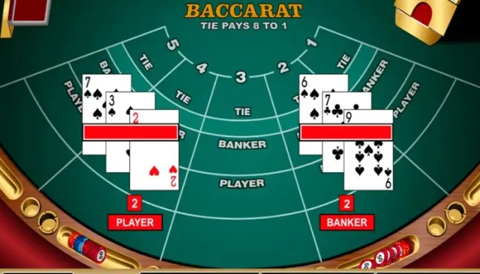 Tính điểm và so sánh các lá bài Baccarat diễn ra công khai, minh bạch. Tính điểm và so sánh các lá bài Baccarat diễn ra công khai, minh bạch.